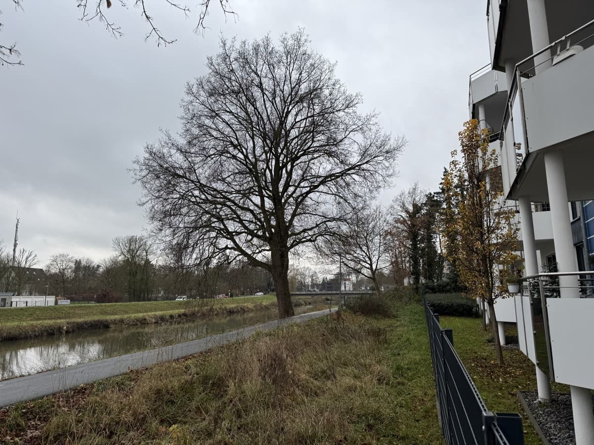 Großzügige Wohnung mit Blick an der Else