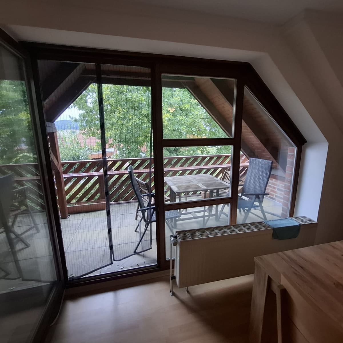 Blick Balkon